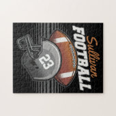 Helm der personalisierten Fußballmannschaft Puzzle (Horizontal)