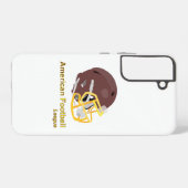 Helm für den amerikanischen Fußball Samsung Galaxy Hülle (Rückseite (Horizontal))