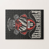 Helm für personalisierte Feuerwehrmaske Puzzle (Horizontal)