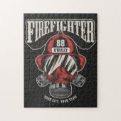 Helm für personalisierte Feuerwehrmaske Puzzle (Vertikal)