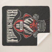 Helm für personalisierte Feuerwehrmaske Sherpadecke (Vorderseite (Horizontal))