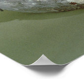 Helm in zwei Teilen Poster (Ecke)
