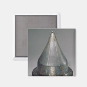 Helm mit der Deesis Magnet (Vorderseite/Rückseite)