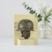 Helm mit Wangenwächter aus Alesia, Tene III Postkarte (Stehend Vorderseite)