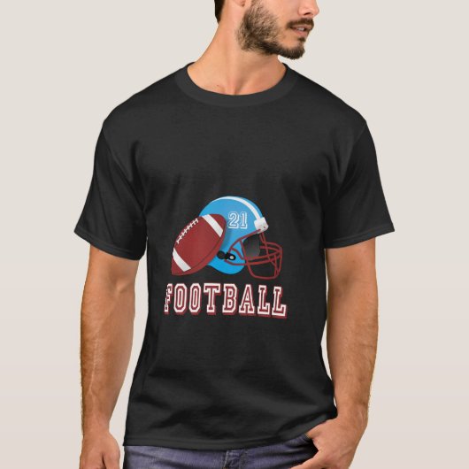 Helm und Ball T-Shirt (Vorderseite)