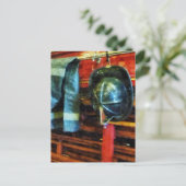 Helm und Jacket Postkarte (Stehend Vorderseite)