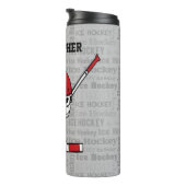 Helm und Sticks Typografie Thermosbecher (Nach rechts gedreht)