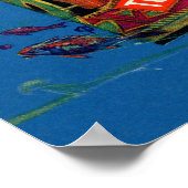 Helmar Turkish Cigarettes Art Deco Add Poster (Ecke)