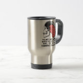 Helmat Hirnschaden-lustiger Reisebecher (VorderseiteRechts)