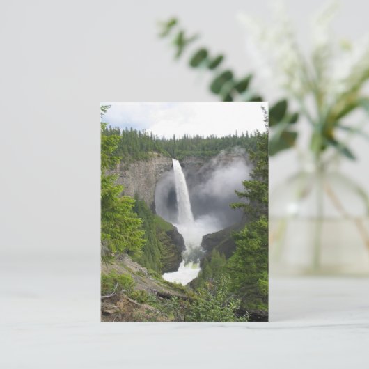 Helmcken Falls Postkarte (Stehend Vorderseite)