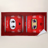 Helme Strandtuch (Vorderseite)