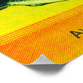 Helmet Lachs Can LabelLoring, AK Poster (Ecke)