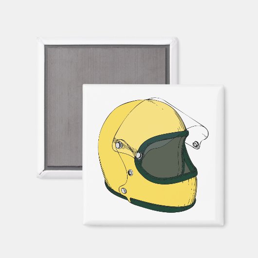 Helmet Magnet (Vorderseite/Rückseite)