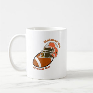 Helmet On, Game On - American Football Vibes Kaffeetasse