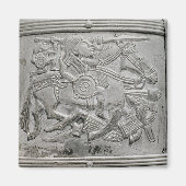 Helmfragment aus dem Sutton Hoo Treasure Magnet (Vorne)