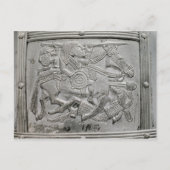 Helmfragment aus dem Sutton Hoo Treasure Postkarte (Vorderseite)