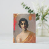 Helmi Biese Dark haar Mörkhårig Tummatukainen Postkarte (Stehend Vorderseite)