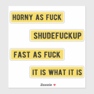 Helmsticker (gelb) aufkleber