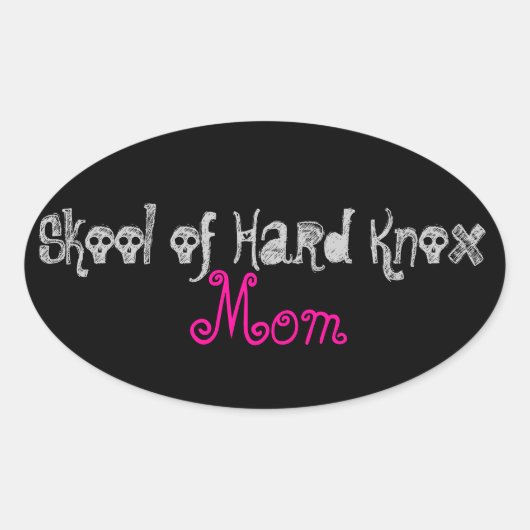 Helmsticker Ovaler Aufkleber (Vorderseite)