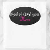 Helmsticker Ovaler Aufkleber (Tasche)