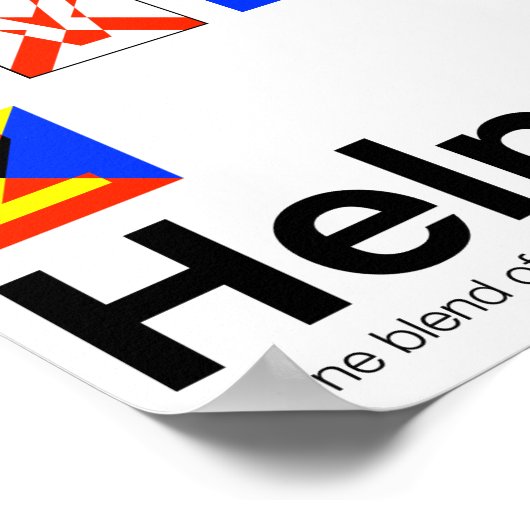 Helnautica Poster (Ecke)