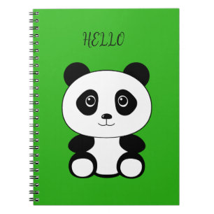 Helo Panda Notizblock