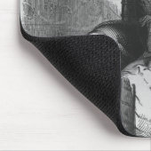 Heloise und Abelard Küssen Mousepad (Ecke)