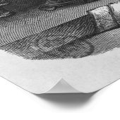 Heloise und Abelard küssen Poster (Ecke)