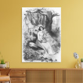 Heloise und Astrolabius Leinwanddruck (Insitu (Wohnzimmer))