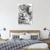 Heloise und Astrolabius Leinwanddruck (Insitu (Schlafzimmer))