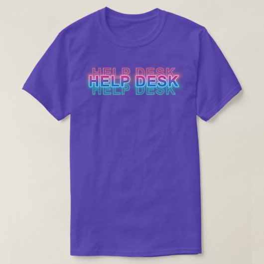 Help Desk T-Shirt (Design vorne)