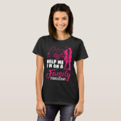 Help me i am on a Family Vacation Cool Vacation Lo T-Shirt (Vorne ganz)