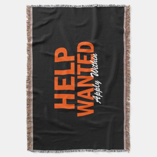 Help Wanted Apply Within Decke (Vorderseite Vertikal)