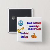 Helping HAITI_ Button (Vorne & Hinten)