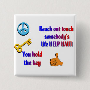 Helping HAITI_ Button
