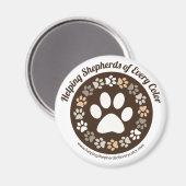 Helping Shepherds Magnet (Vorderseite/Rückseite)