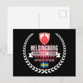 Helsingborg Postkarte (Vorne/Hinten)