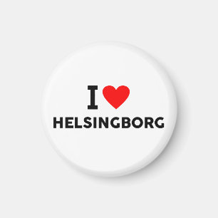 Helsingborg Schweden liebe stadt herz gefällt reis Magnet