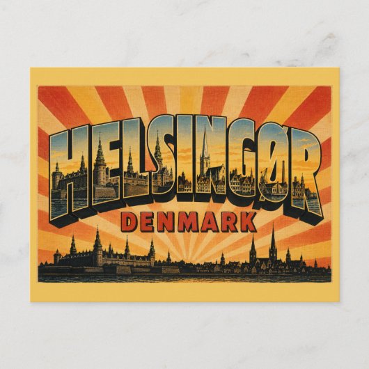 Helsingør Dänemark Kronborg Schloss Postkarte (Vorderseite)