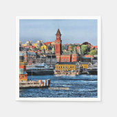 HELSINGOR, DÄNEMARK SERVIETTE (Vorderseite)