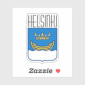 Helsinki Aufkleber (Blatt)