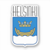 Helsinki Aufkleber (Vorderseite)