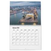Helsinki-Finland Calendar Kalender (Feb 2027)