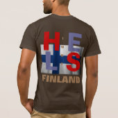 HELSINKI FINLAND T-Shirt (Rückseite)