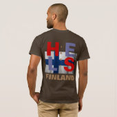 HELSINKI FINLAND T-Shirt (Schwarz voll)