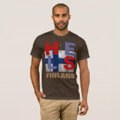 HELSINKI FINLAND T-Shirt (Vorne ganz)