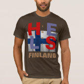 HELSINKI FINLAND T-Shirt (Vorderseite)