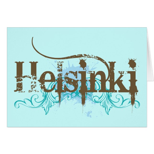 Helsinki Finnland (Vorderseite (Horizontal))