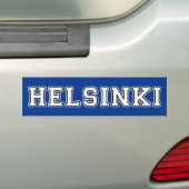 Helsinki Finnland Autoaufkleber (Auf Auto)
