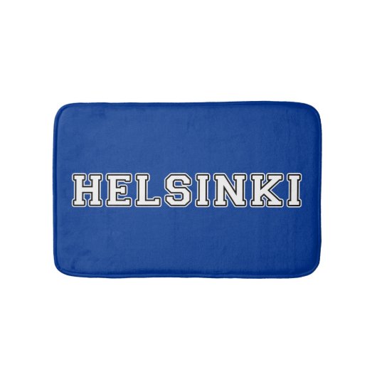 Helsinki Finnland Badematte (Vorderseite)